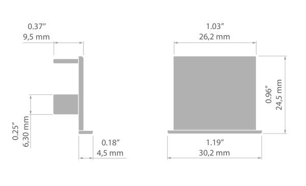 LED-Schlussabdeckung sorgt für eine glatte Optik